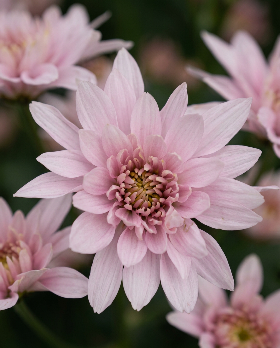 Pastella Pink chrysanthemums